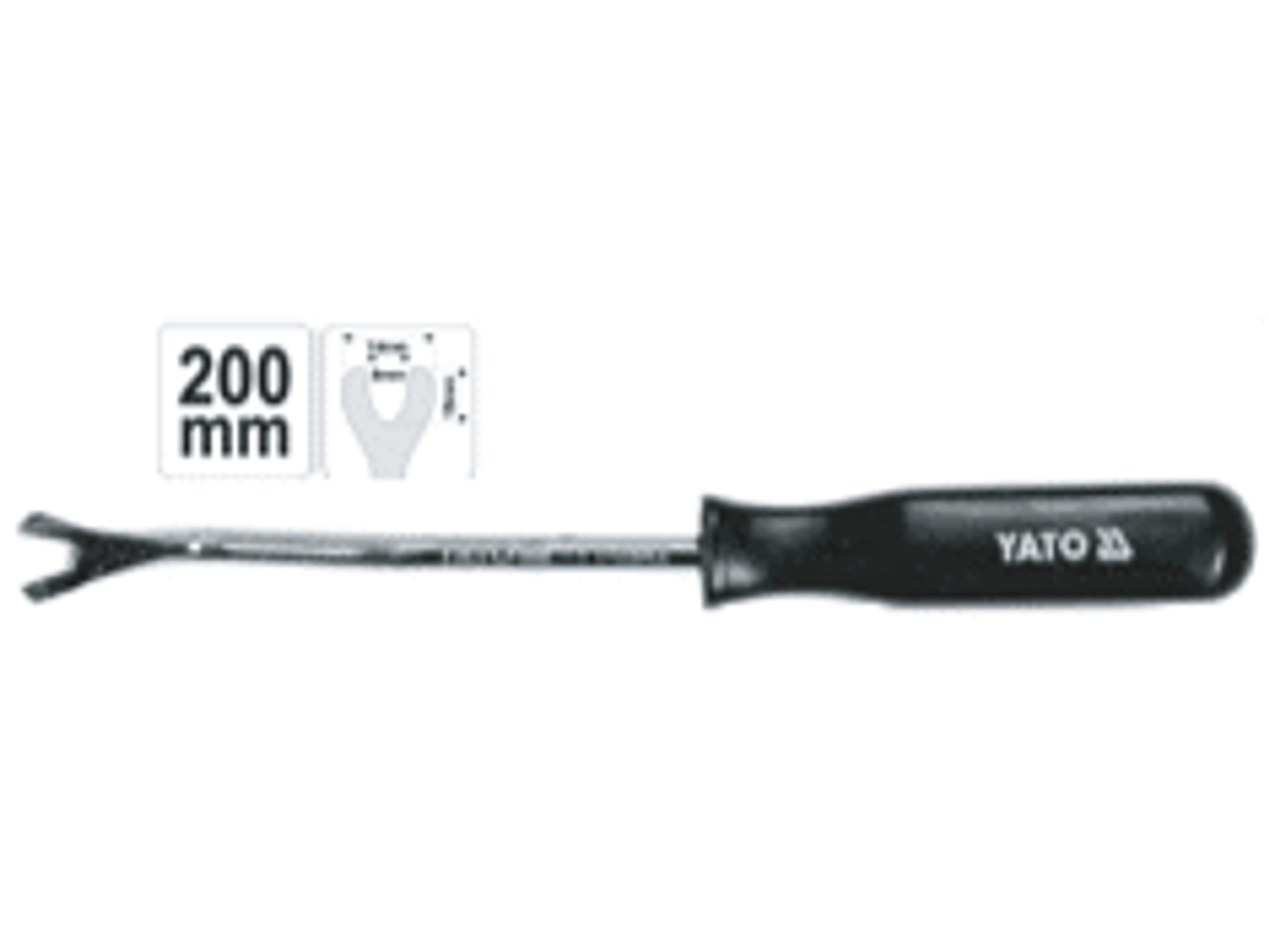 Saca broches de tapiz 200 mm