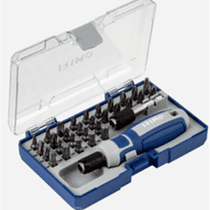 Juego de 32 puntas de 1/4