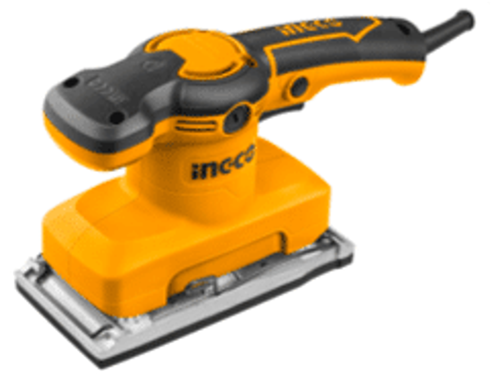 LIJADORA ORBITAL INGCO RECTANGULAR 320 WATS C/5 PZAS