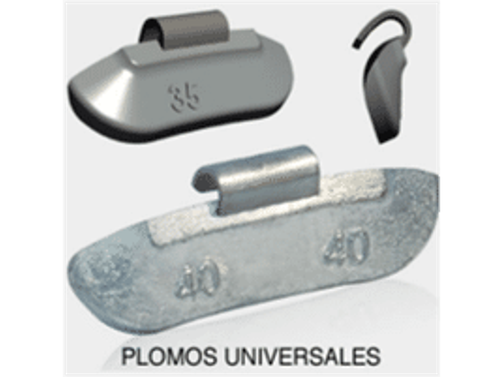 Plomo gancho universal 10 grs