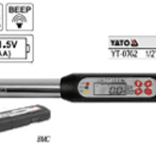 Llave de torque digital cuadrante 1/2