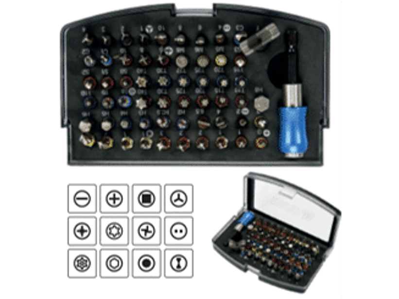 Juego de Puntas 59 Piezas 1/4