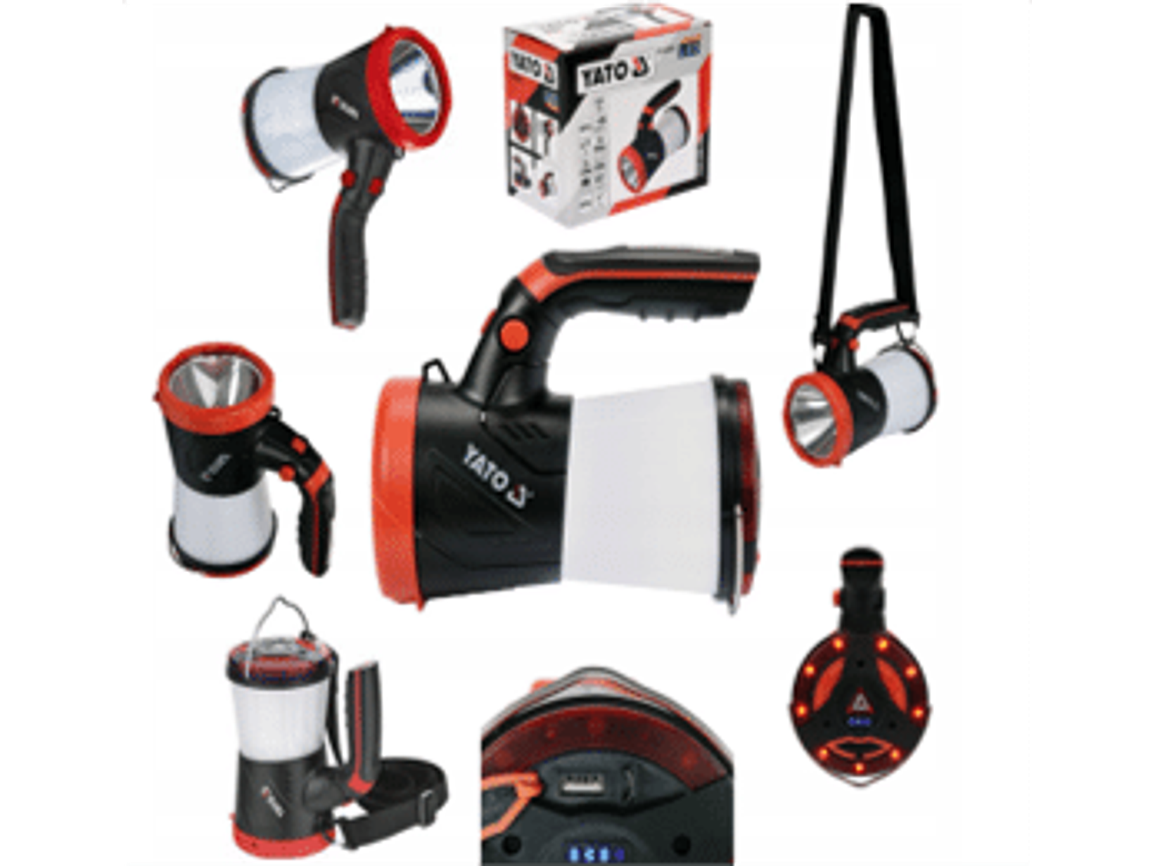 Lámpara reflectora YATO 530 lm