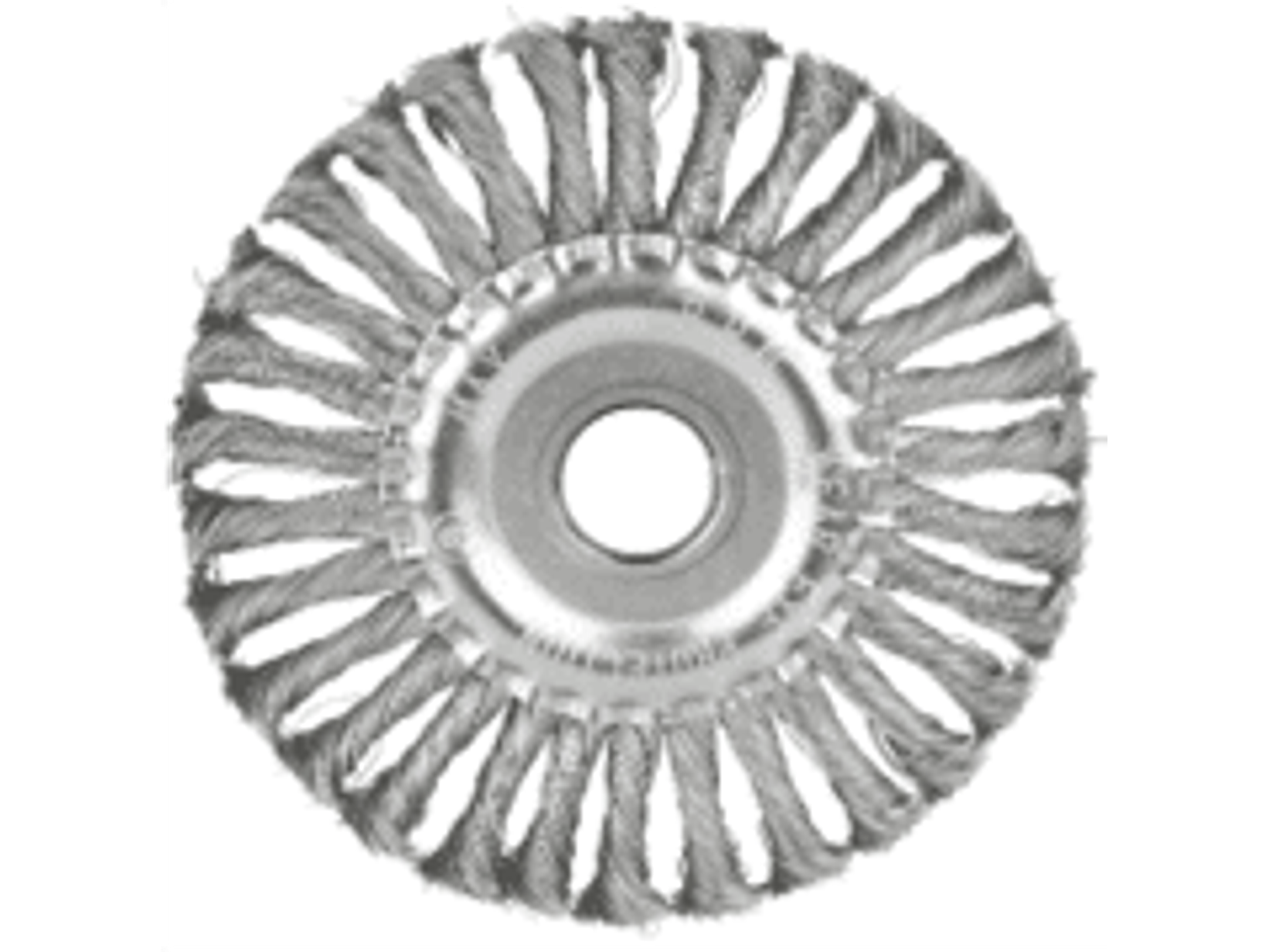 ESCOBILLA CIRCULAR GRUESA, PARA ESMERIL DE BANCO, DIÁMETRO 6