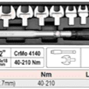 Llave de torque de 1/2