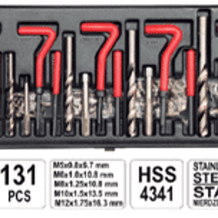 Juego de reparación de hilos (helicoil) M5 - M12