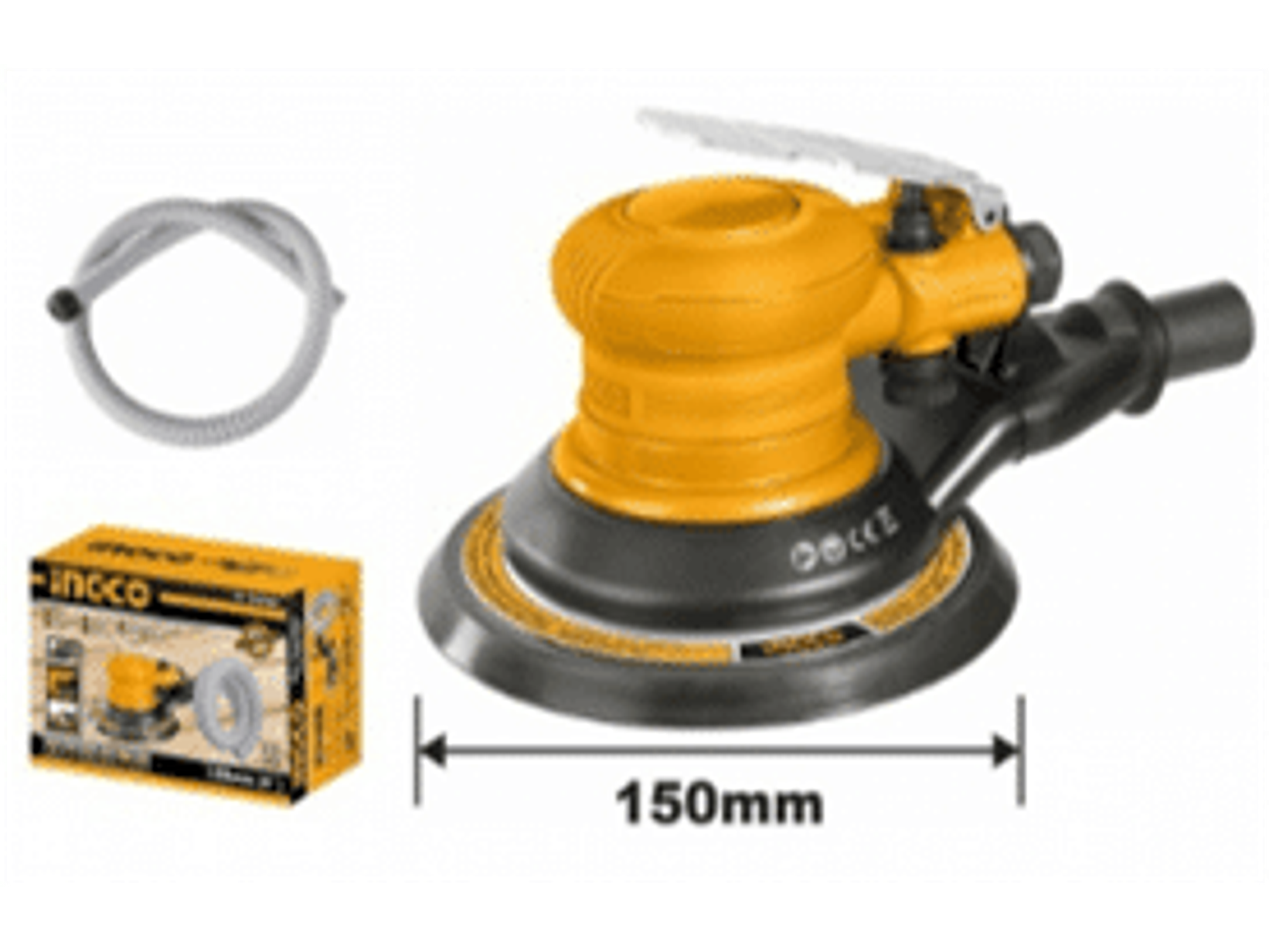 LIJADORA NEUMATICA INGCO ROTO ORBITAL 6