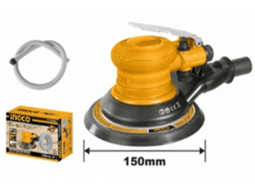 LIJADORA NEUMATICA INGCO ROTO ORBITAL 6