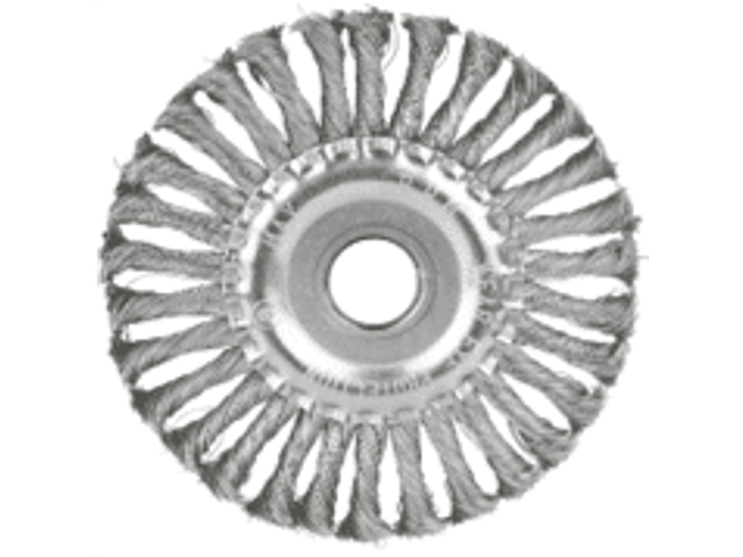 ESCOBILLA CIRCULAR GRUESA, PARA ESMERIL DE BANCO, DIÁMETRO 7