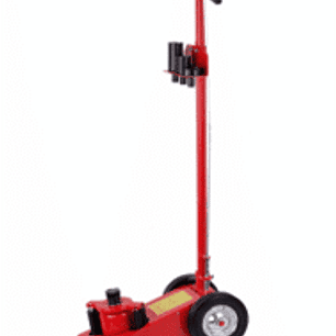 Gata tipo hidro-neumática de 35 toneladas, con pistón de doble levante, con una altura mínima de 277 mm