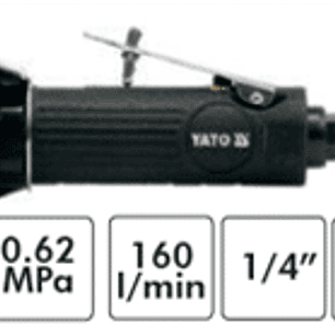 Esmeril neumático 75 mm, 160 l/min, 0