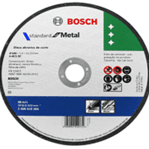 Disco Corte Standard Metal 4 1/2