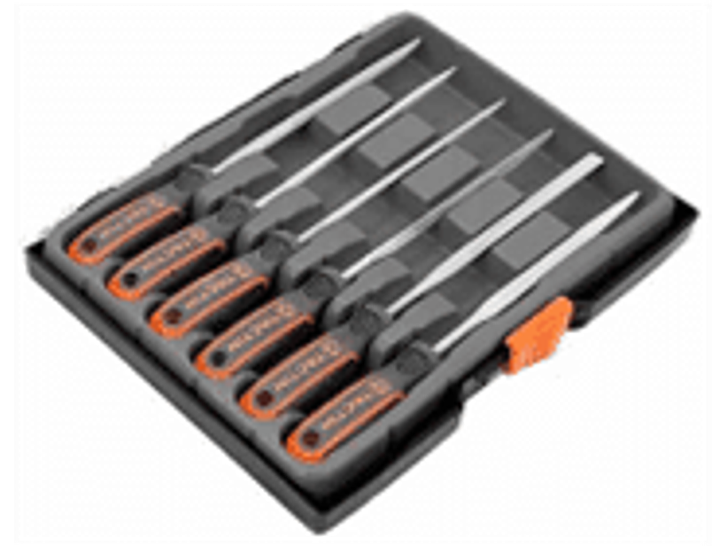 Juego de limas matricero, 6 piezas