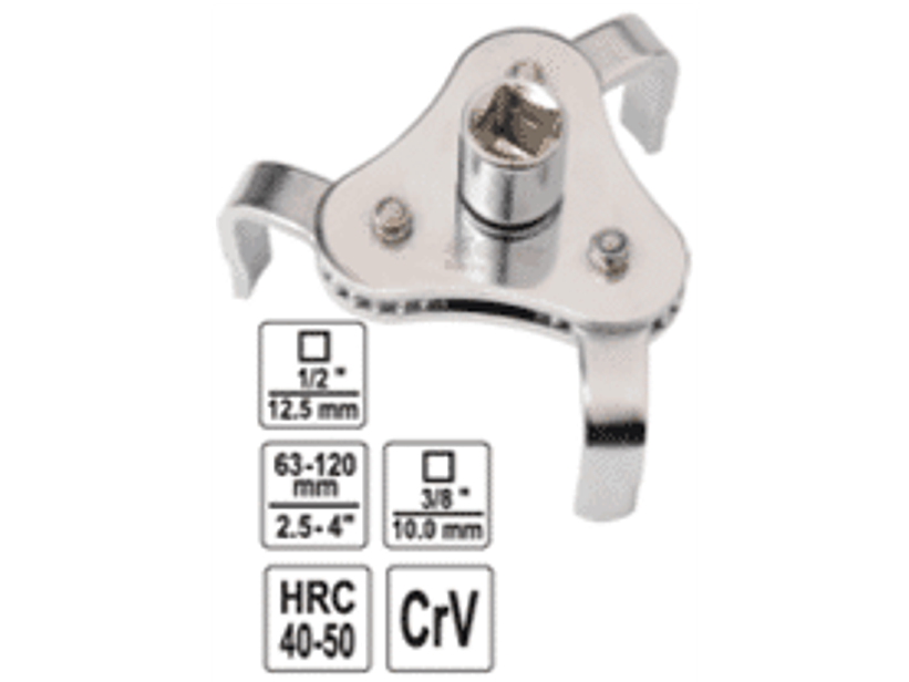 Llave para filtro de aceite 1/2-3/8