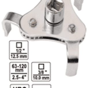 Llave para filtro de aceite 1/2-3/8