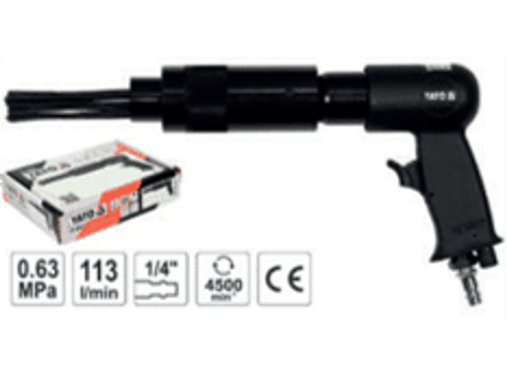 Escareador neumático. 113 l/min. 4500rpm.