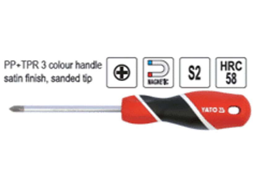 Destornillador cruz PH 2 x 250 mm