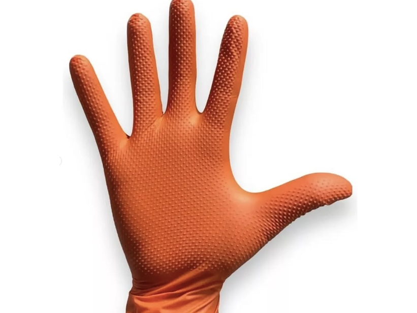 Guante nitrilo alta resistencia 4