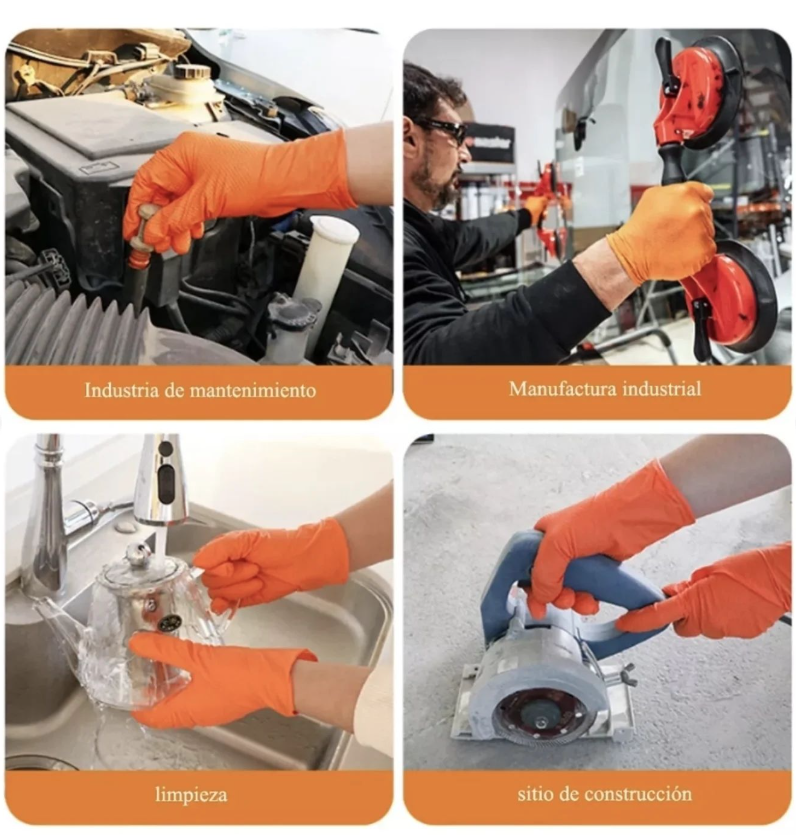 Guante nitrilo alta resistencia - Miniatura 6