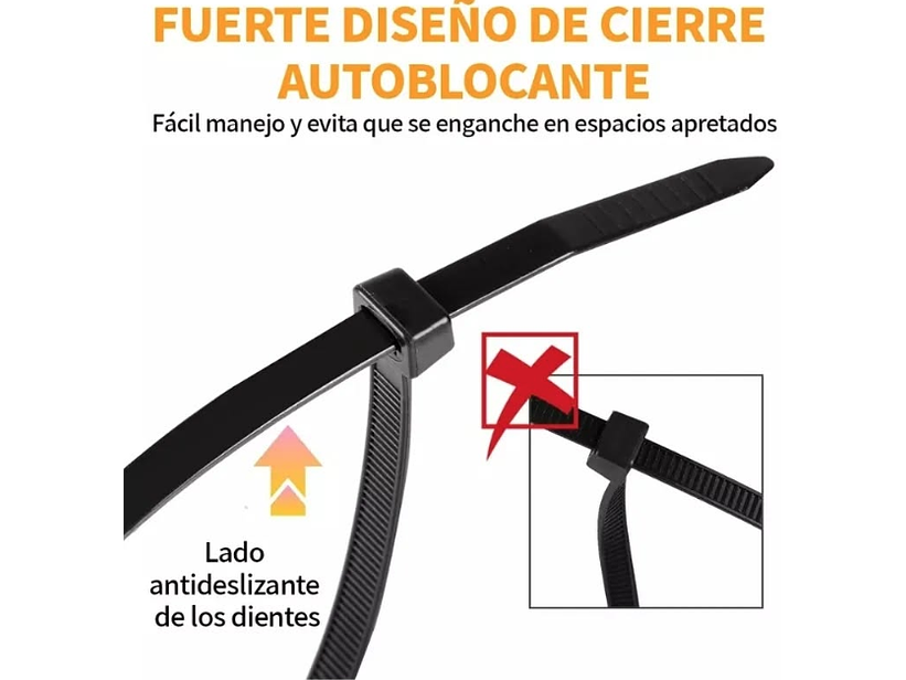 Amarras plásticas 3