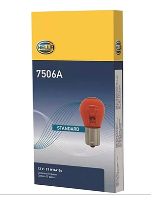 HELLA CAJA 10 AMPOLLETAS GLOBO GRANDE