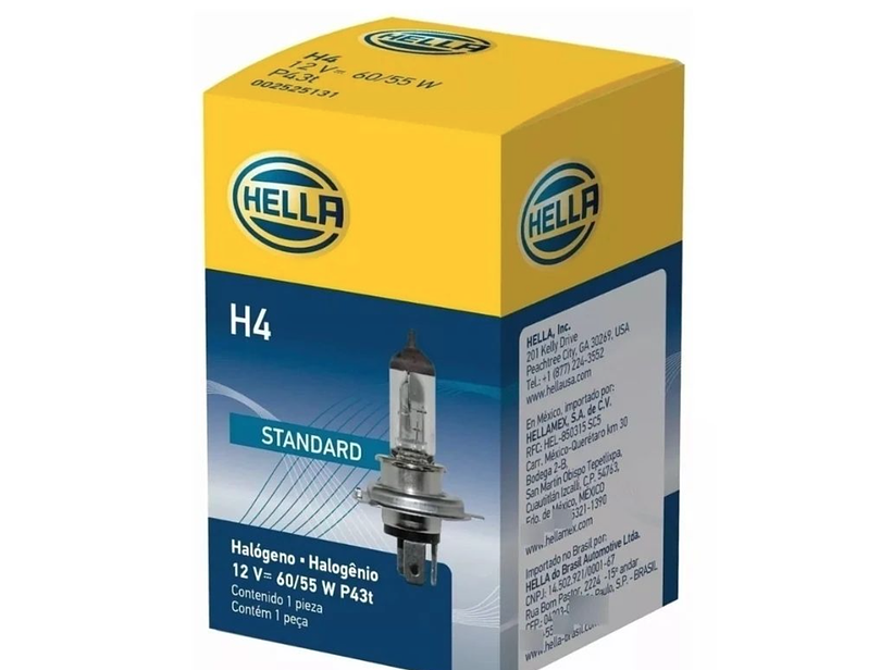 MPOLLETA HELLA H4 12v 60/55w 1