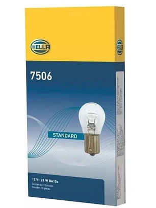 HELLA CAJA 10 AMPOLLETAS GLOBO GRANDE