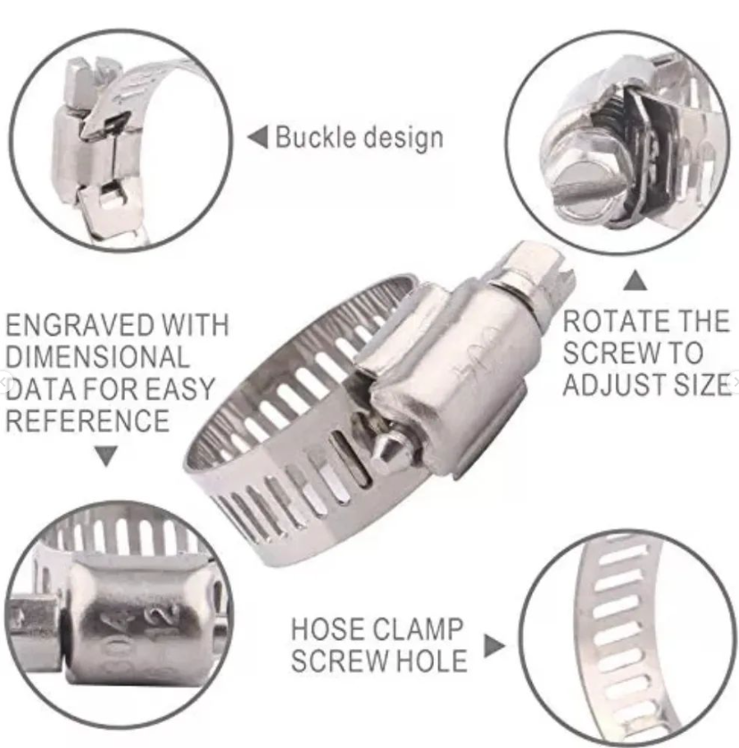 ABRAZADERAS DE ACERO INOXIDABLE - thumbnail 2