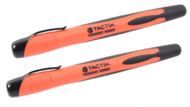 MARCADOR PERMANENTE 2 PIEZAS Color negro - Miniatura 1