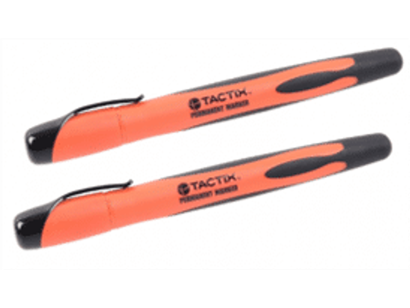 MARCADOR PERMANENTE 2 PIEZAS Color negro 1