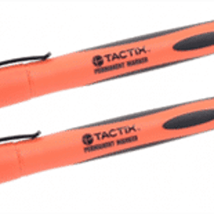 MARCADOR PERMANENTE 2 PIEZAS Color negro