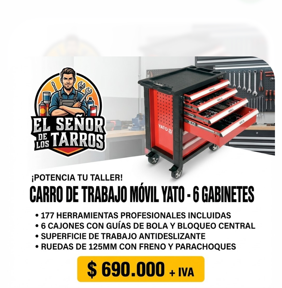 carro herramienta 177 herramientas   - Miniatura 2