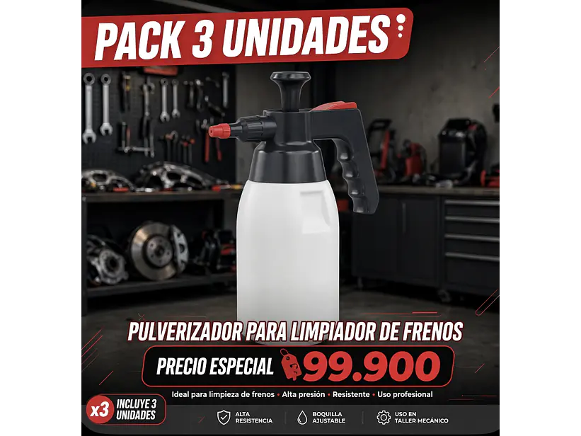 Promoción pulverizadores de limpiador de frenos  