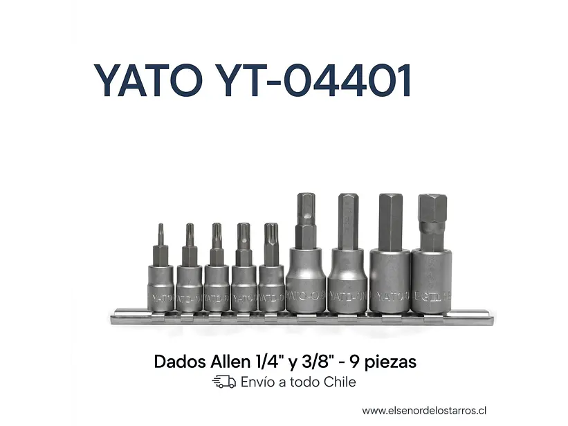 Juego de dados allen de 1/4