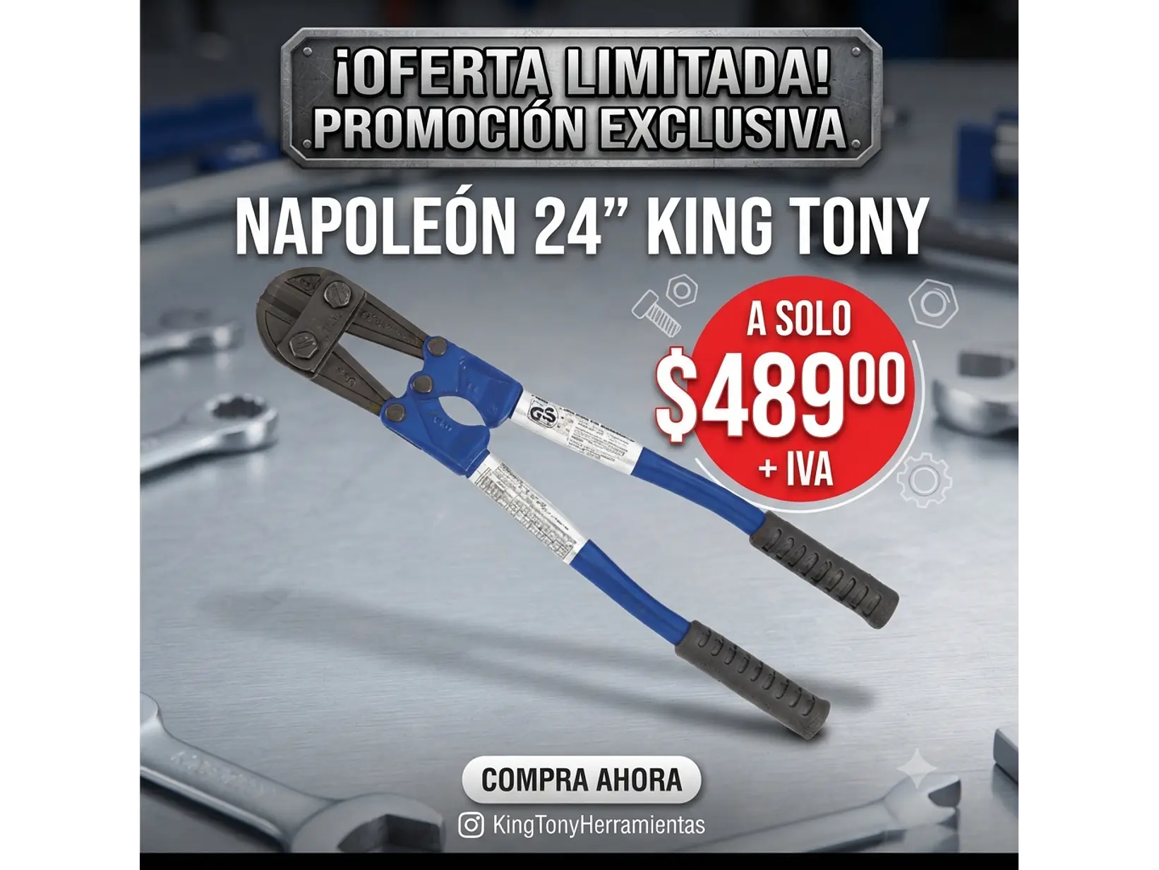 Napoleón 24”King Tony 