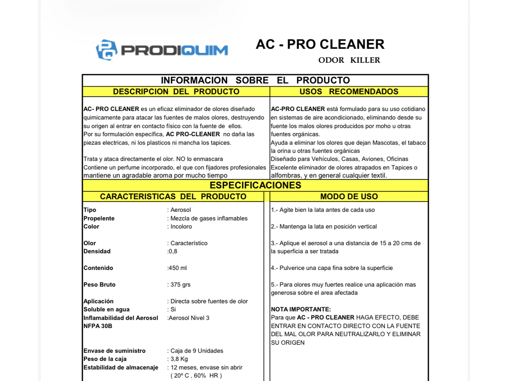 AC-Pro Cleaner  2