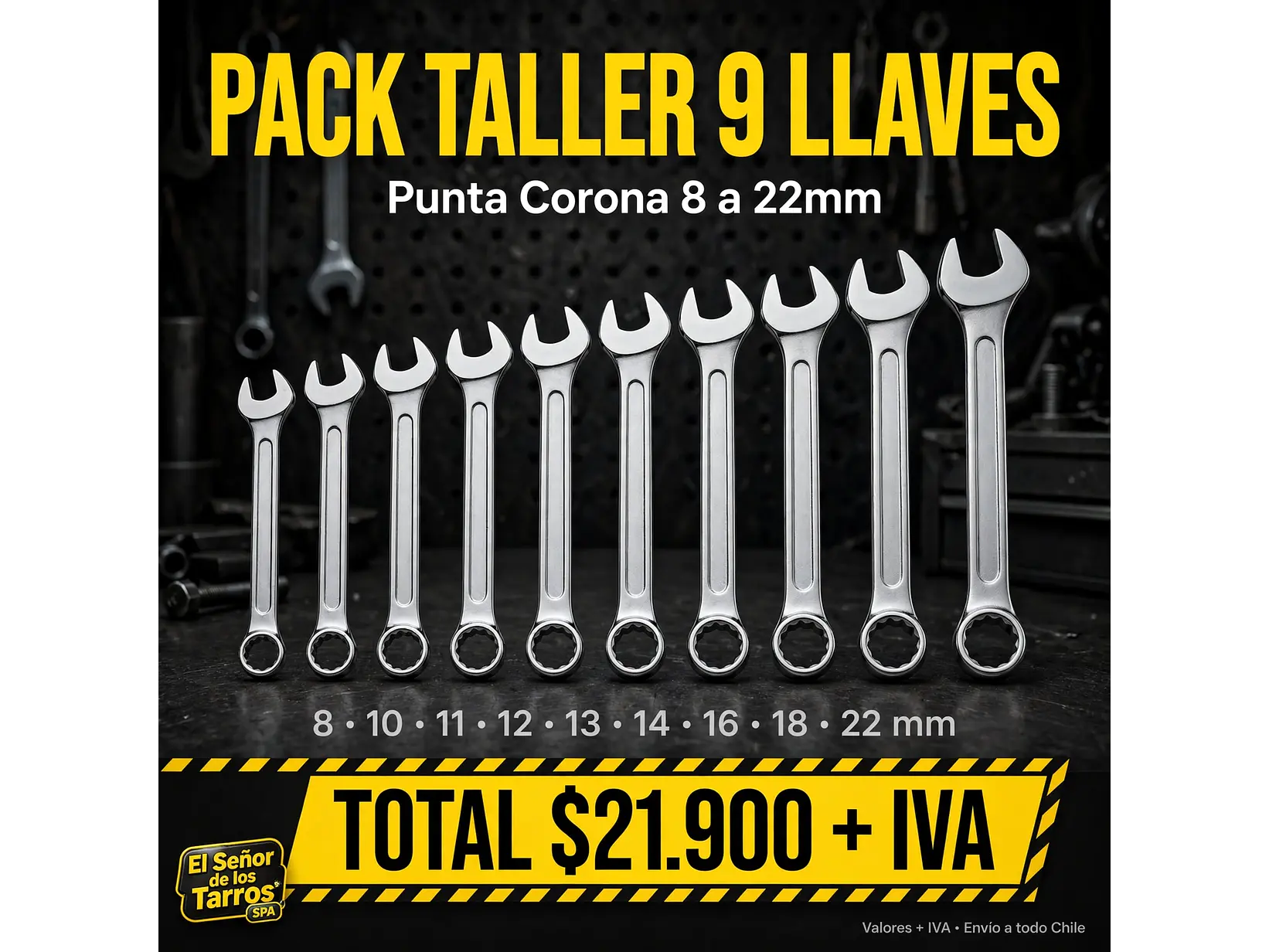 promoción de  llave punta corona 