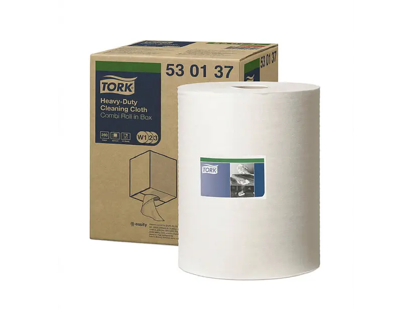 Pano mecanico Tork Heavy-Duty Combi Roll in Box 280 panos