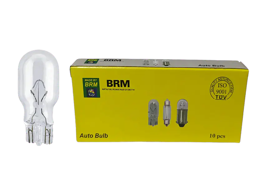 Ampolleta T10 cuna 12V 5W BRM