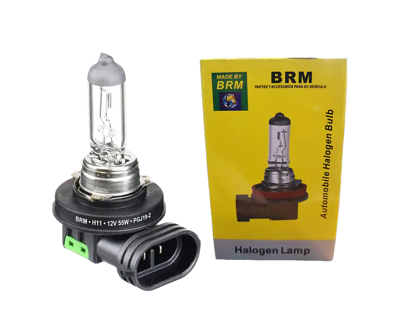 Ampolleta halogena H11 12V 55W BRM PGJ19-2