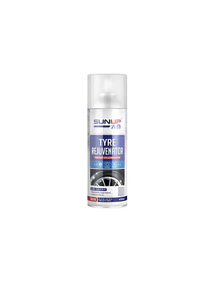 Renovador abrillantador de neumaticos en aerosol 450 ml Sunup
