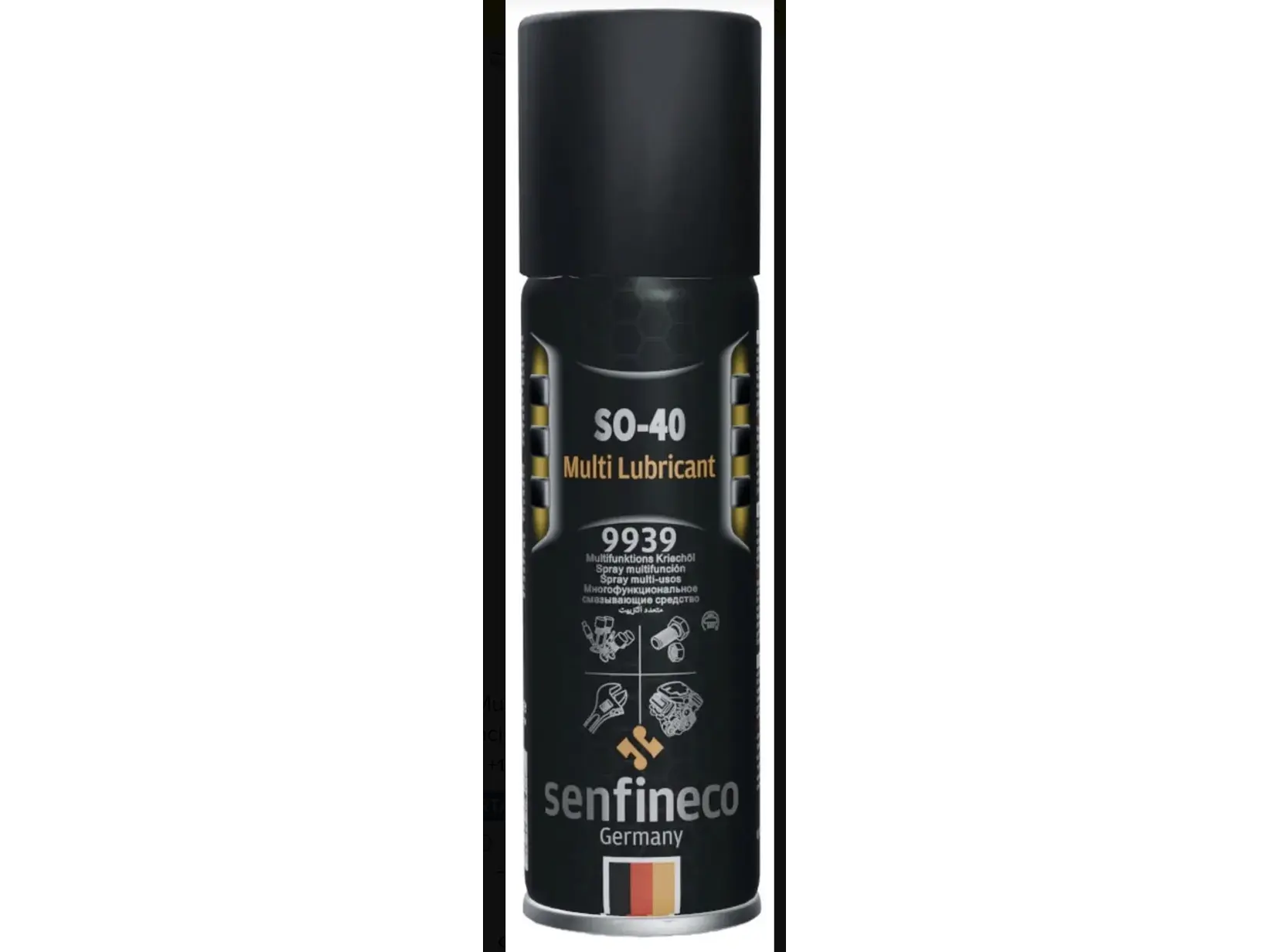 Lubricante multiuso antioxidante SO-40 Senfineco 250 ml
