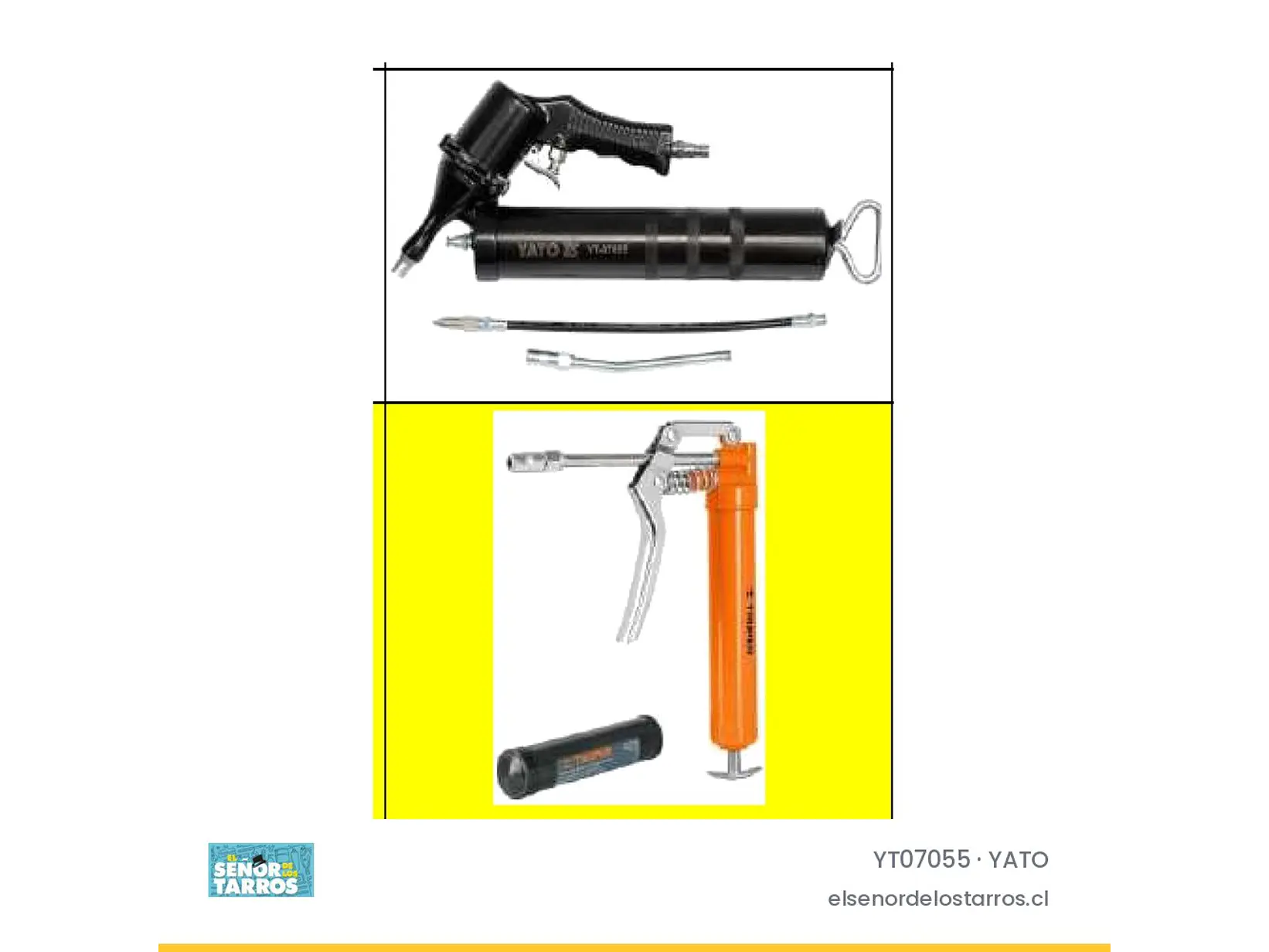 Pistola engrasadora neumática 400 cc