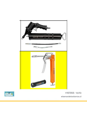 Pistola engrasadora neumática 400 cc