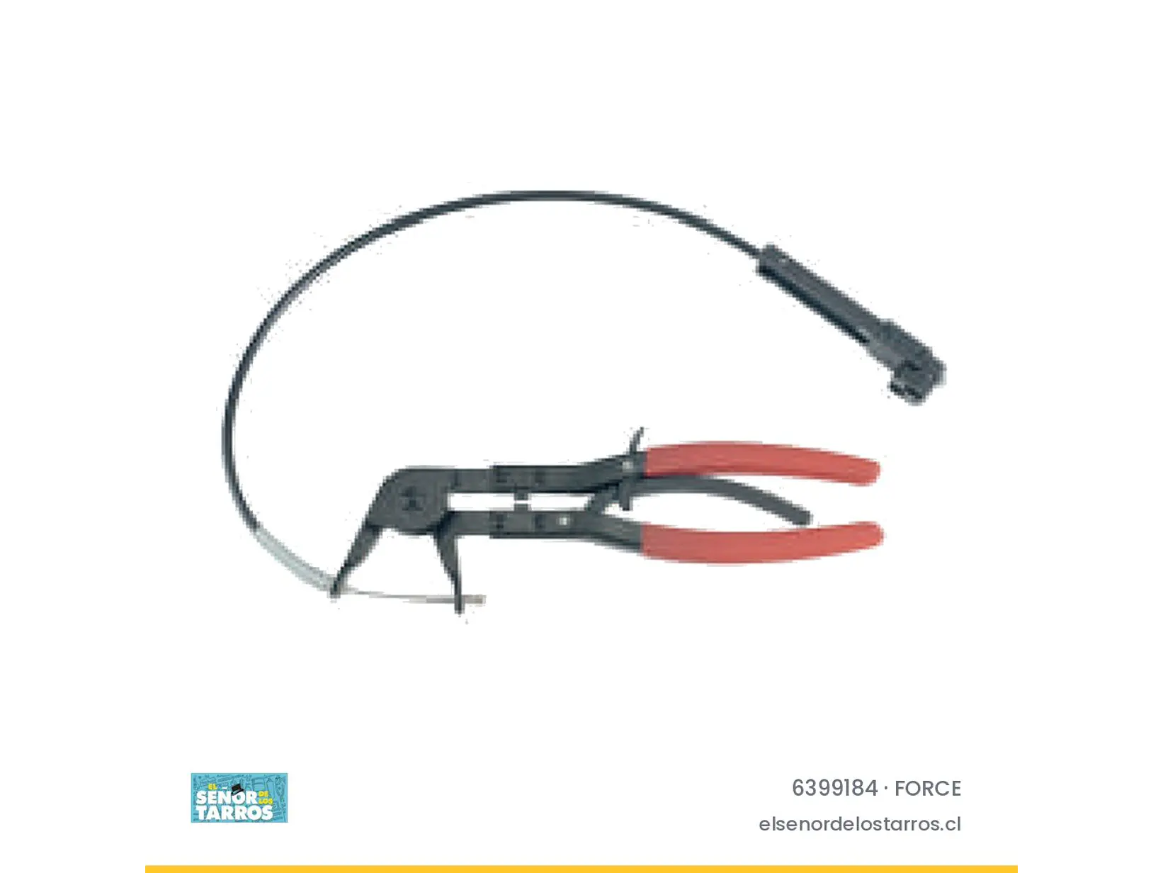 Pinza para abrazaderas de mangueras