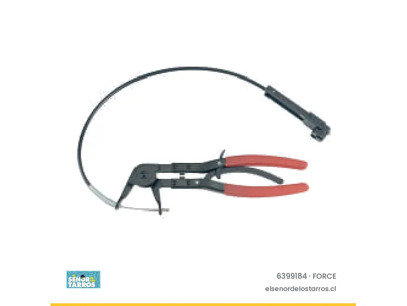 Pinza para abrazaderas de mangueras