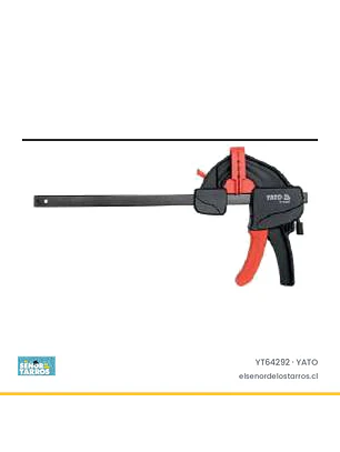 Prensa rápida reforzada 450 mm