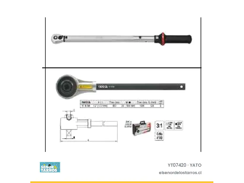 Llave de torque 1