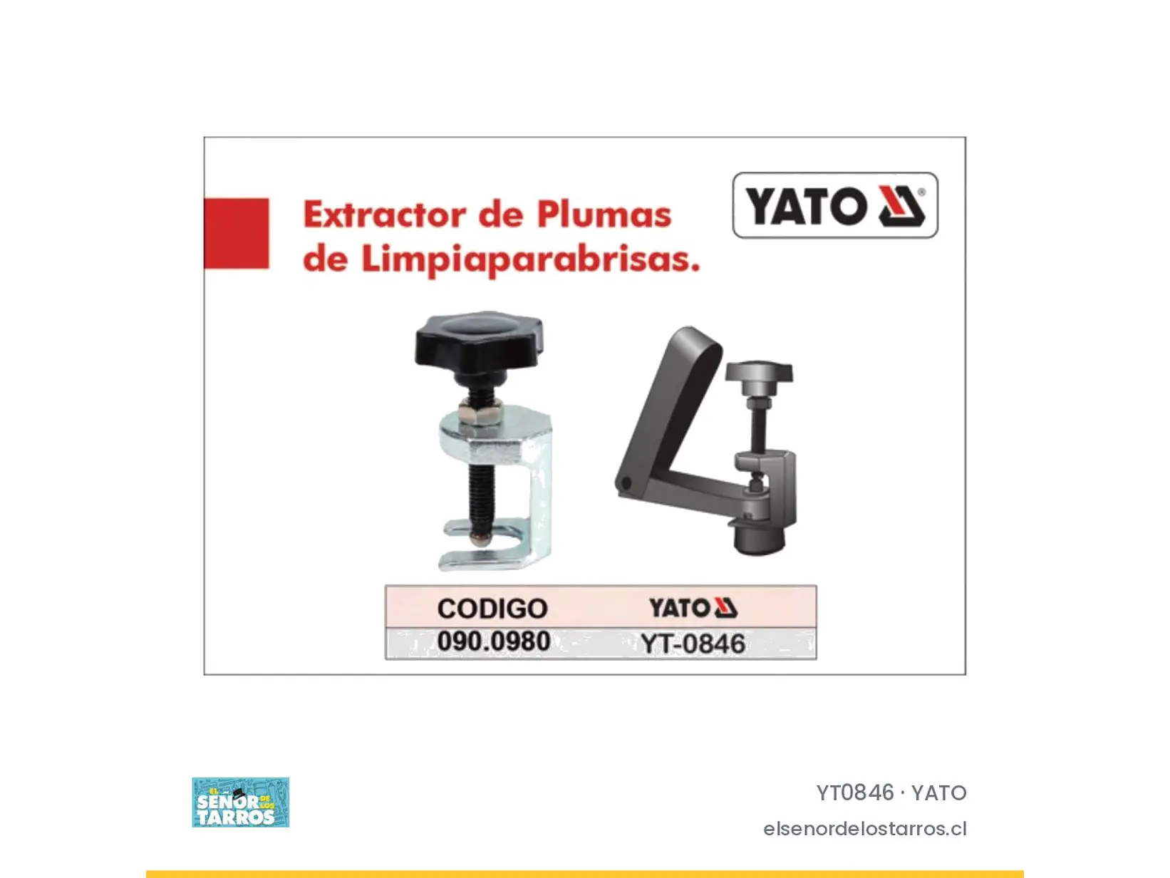 Extractor de plumas de limpiaparabrisas