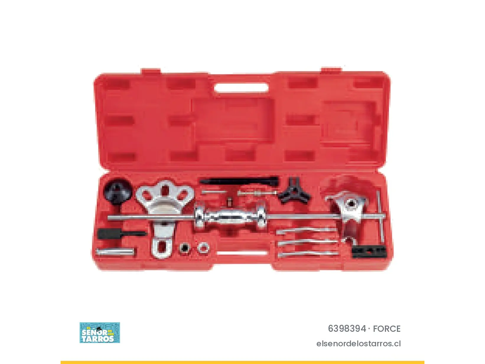 Juego extractor de martillo, 17 piezas